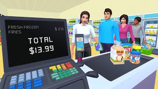 Vendo mas caro que el oxxo  Supermarket Store Simulator [upl. by Sivel]