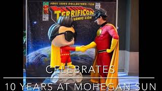 TERRIFICON celebrates 10 years of comic con fun at Mohegan Sun in CT on Aug 810 Tickets on sale [upl. by Sifan]