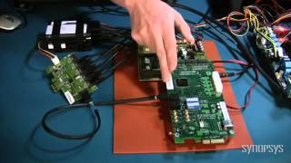 SATA Host IP Demo Using a Port Multiplier and FISBased Switching  Synopsys [upl. by Ditter610]