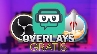 Overlays GRATIS en StreamLabs OBS y Stream Elements  OBS StudioStreamlabs OBS [upl. by Mcgregor]