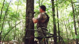 How to safely install and use a climbing tree stand [upl. by Avaria497]