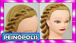 Peinados Recogidos con Trenzas para Cabello Largo Faciles y Rapidos [upl. by Ocinom750]