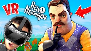 NOUL Hello NEIGHBOR in VR  REALITATEA VIRTUALA  Ce [upl. by Phillipp948]