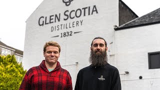 VISITING THE GLEN SCOTIA DISTILLERY [upl. by Ysied]