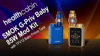 SMOK GPriv Baby Kit with TFV12 Baby Prince Tank 85W Mod TPD version [upl. by Nelle]