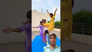 Desi circus gymnast acrobatics stunt action flip couplegoals desi diveroll [upl. by Surdna]