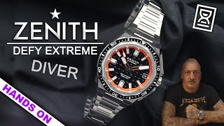 Dopo 20 anni il primo Zenith diver il Defy Extreme Diver in tutti i suoi particolari [upl. by Sanson]