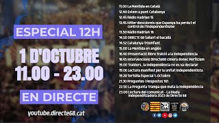 ESPECIAL 12 hores en Directe  1 doctubre 2023 [upl. by Peedus]