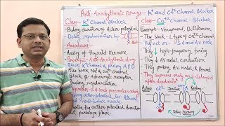 Antiarrhythmic Drugs Part 05  Potassium amp Calcium Channel Blocker Mechanism Arrhythmia [upl. by Kathi105]