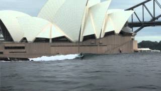 BENNELONG POINT  Surfing Sydney Opera House [upl. by Enyaht346]