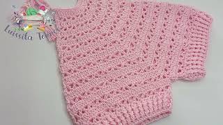 UNA FORMA DIFERENTE DE HACER UN ROMPER A CROCHET FÁCIL Y RAPIDO PASO A PASO  TEJIDO FÁCIL easy [upl. by Weingartner]