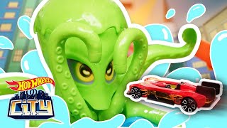 DRAVEN ROUBA OS CARROS COLOR REVEAL 🐙🚖💦 New News  Hot Wheels City Em Português [upl. by Castora413]