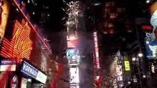 Times Square New Years Countdown to 2007 [upl. by Lough]