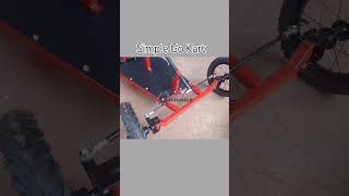 Steering Go Kart shorts homemade build custom diy [upl. by Eirrotal]