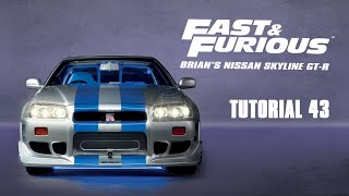 Costruisci la Nissan Skyline GTR R34 di Fast amp Furious – Tutorial 043 [upl. by Brion166]