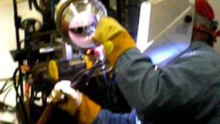 TIP TIG ONE HAND PIPE WELDS [upl. by Zerk]