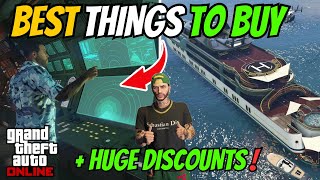 BEST THINGS TO BUY IN GTA 5 Online  What You Should Buy amp AVOID This Week GTA Online Weekly Update [upl. by Yesnyl]