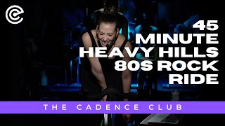 45 Minute Heavy Hills Ride  80s Rock [upl. by Romanas]