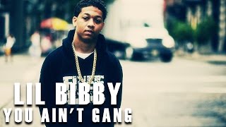 Lil Bibby  You Aint Gang Lyrics on Screen [upl. by Ameline781]