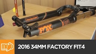 FOX 34mm Factory FIT4 FLOAT 2016 [upl. by Evante]