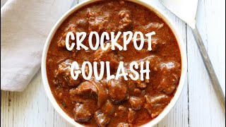 Crockpot Goulash [upl. by Sibby]