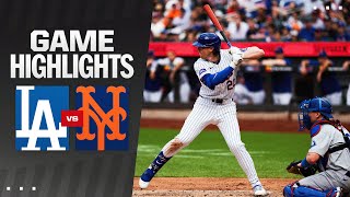 Dodgers vs Mets Game Highlights 52924  MLB Highlights [upl. by Noelle]