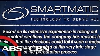 Bandila Smartmatic warns of possible failure of elections [upl. by Asaeret]