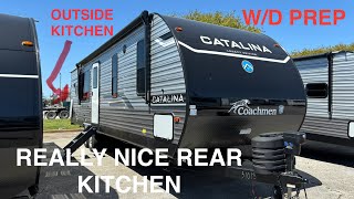 Great Rear Kitchen Layout 2024 Coachmen Catalina Legacy Edition 303RKDS [upl. by Kevan]