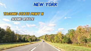 NYS DRIVETACONIC STATE PARKWAY NORTH SCENIC ROUTE [upl. by Yrroc66]