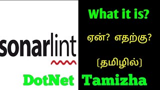 What is Sonarlint  How To install Sonarlint Extension in Visual Studio  DotNet Tamizha Tamil [upl. by Salohcim]