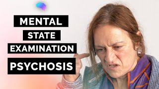 Psychosis Schizophrenia  Mental State Examination MSE  OSCE Guide  SCA Case  UKMLA  CPSA [upl. by Aninnaig]