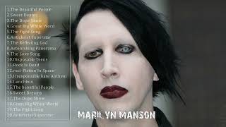 Marilyn Manson Greatest Hits  Marilyn Manson Best Of  Marilyn Manson Full Album [upl. by Ainalem]