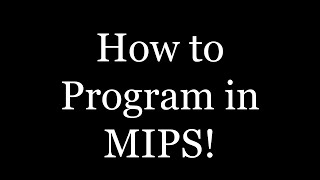 How to Program in MIPS QTSpim Beginner [upl. by Luwana261]