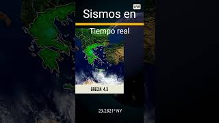 Sismo hoy en Grecia Central  Magnitud 43 en Nomos Voiotias  Últimos Reportes [upl. by Kareem]