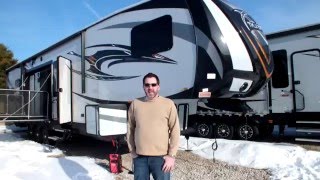 2016 XLR Thunderbolt 420AMP Toy Hauler Review [upl. by Aniretac364]