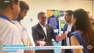 Programa Primeiro Emprego é referência no G20 Social  Band Cidade [upl. by Treblihp418]