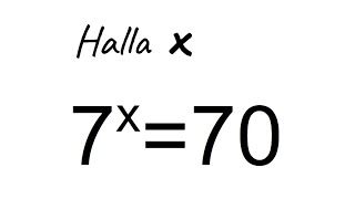 CÓMO RESOLVER ESTA ECUACIÓN EXPONENCIAL 2 Métodos Matemáticas Básicas [upl. by Reste905]