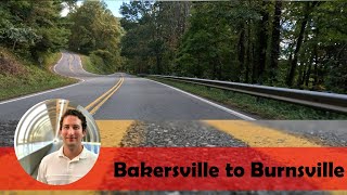 Driving from Bakersville to Burnsville North Carolina [upl. by Aiekahs]