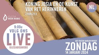 IBN Livestream NL 14 januari 2024 met Pastor Marlon Winedt [upl. by Mecke]