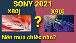 Tivi Sony 2021 So sánh sự khác biệt giữa X80j và X90j dù GIÁ SỐC thì vẫn chọn model này [upl. by Nareik561]