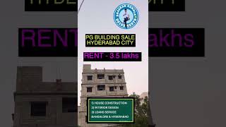 PG building for sale  Hyderabad city [upl. by Rahcir330]