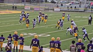 Fairfield Middle vs Parker Middle School Football 2023 🏈 Part 1 coachveetv [upl. by Eiboh325]