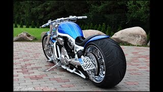 ⭐️⭐️ Harley Davidson V Rod muscle Custom Bike by Fredy motorcycles from Estonia [upl. by Ailegra985]