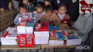 Rudraksh Seva Sangathan distributed stationery in Government Primary School Bahu Fort Jammu [upl. by Rask]