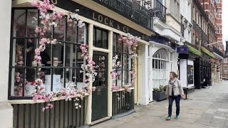 Iconic Shops and Galleries St Jamess Street Duke Street  London Architecture [upl. by Infield]