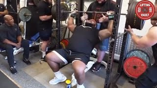 Ronnie Coleman Watching The Worlds Heaviest Overhead Press [upl. by Eyeleen]