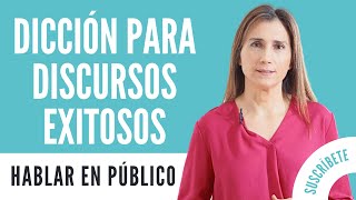 Hablar en público Dicción para discursos exitosos [upl. by Eluk]