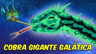 COBRA GIGANTE GALÁTICA  Nimbatus The Space Drone Constructor [upl. by Dwan]