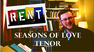 Seasons of Love TENOR [upl. by Coralie164]