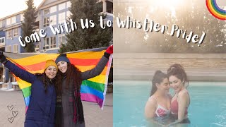 Celebrating Whistler Pride  2023 Travel Vlog  MARRIED LESBIAN TRAVEL COUPLE  Lez See the World [upl. by Nevah]